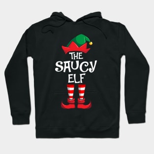 Saucy Elf Matching Family Christmas Hoodie